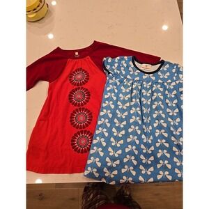 Tea/Hanna Andersson Size 5/110 Little Girl Adorable Dress Lot, Non Smoking Home